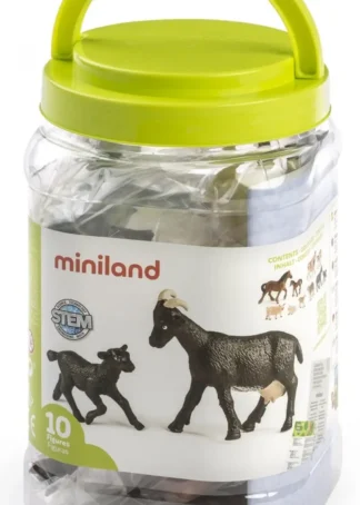 ANIMALES DE GRANJA BEBES 10 UNIDADES