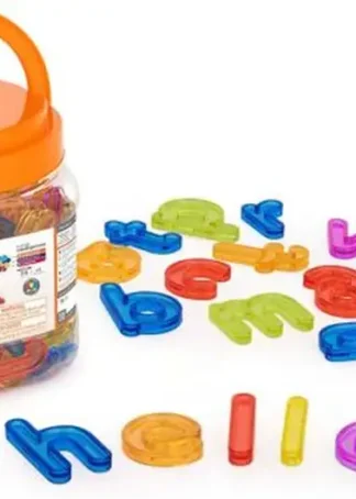 LETRAS MINUSCULAS TRANSLUCIDAS