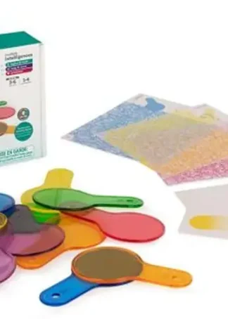 PALETINAS DE COLORES TRANSLUCIDAS