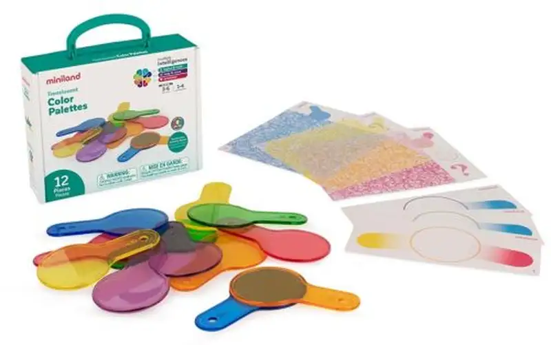 PALETINAS DE COLORES TRANSLUCIDAS