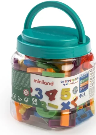 NUMEROS MAGNETICOS JUMBO 68 PIEZAS