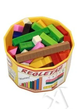 REGLETAS FRACCIONADAS, METODO PIO-PIO. ALUMNO 52 PIEZAS