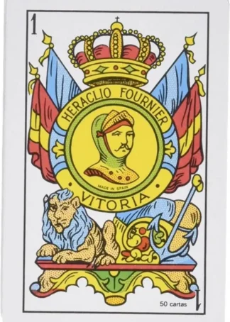 50 NAIPES ESPAÑOLES Nº35 ESTUCHE CELOFAN CARAS CATALANAS