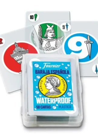 50 NAIPE PLASTICO ESPAÑOLA WATERPROOF PARA PISCINA FOURNIER