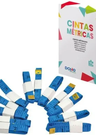 C/12 CINTA METRICA PLASTICA GRADUADA 100 CM.