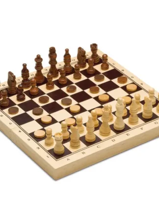 3 EN 1 AJEDREZ DAMAS Y BACKGAMON