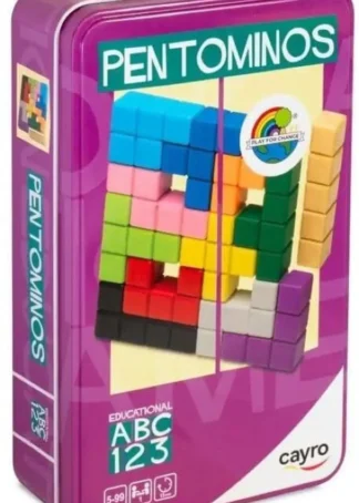 PENTOMINOS METAL BOX (TETRIS)