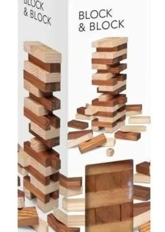 BLOCK &BLOCK DOS COLORES MADERA