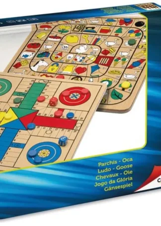 PARCHIS OCA DE MADERA METAL BOX