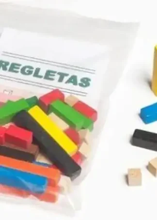 JUEGO REGLETAS 1X1CM 63 PIEZAS EN BOLSA