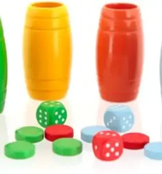 ACCESORIOS OCA PARCHIS EN MADERA 6 JUGADORES