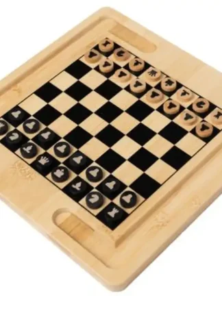 AJEDREZ Y DAMAS BAMBOO FSC 100%