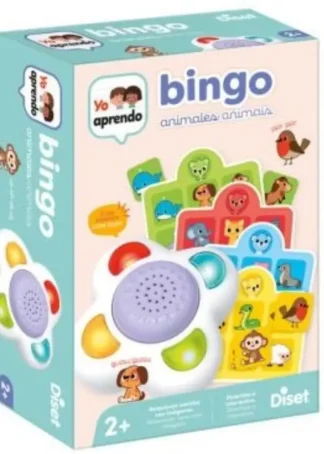 YO APRENDO BINGO ZOO DE LOS ANIMALES ES/PT