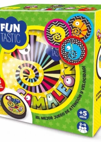 CARTAS REDONDAS FUNTASTIC CAMALEON