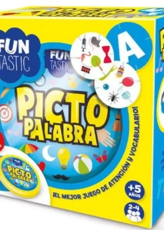 CARTAS REDONDAS FUNTASTIC PICTO PALABRAS CON CAJA