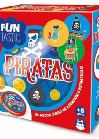 CARTAS REDONDAS FUNTASTIC PIRATAS
