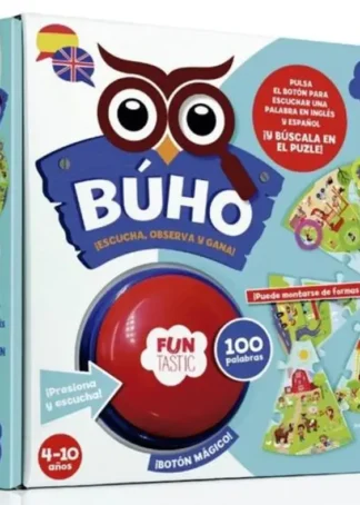 PUZZLE BOTON BUHO 100 PALABRAS