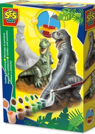 MOLDEAR Y PINTAR T-REX