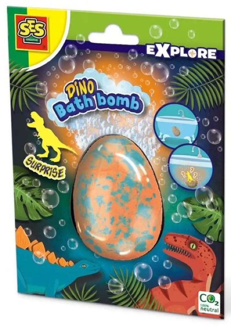 BOMBA SORPRESA PARA EL BAÑO DINOSAURIO