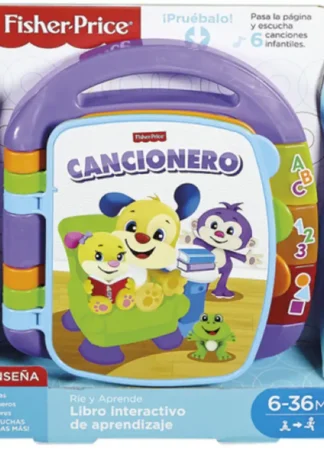 LIBRO INTERACTIVO RIE Y APRENDE FISHER PRICE
