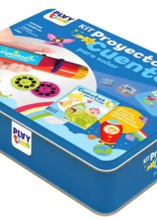 KIT PROYECTOR CUENTOS CAJA METALICA