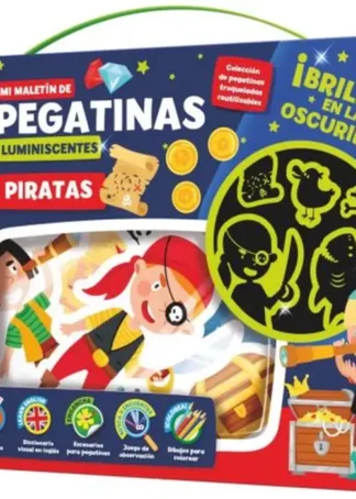 MALETIN 100 PEGATINAS PIRATAS