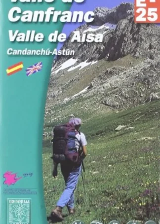MAPA VALLE DE CANFRANC VALLE DE AISA