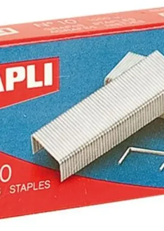 C/20 CAJAS DE 1000 GRAPAS Nº10 GALVANIZADAS APLI