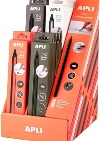 EXP 20 LAPIZ INFINITO HB COLORES SURTIDOS