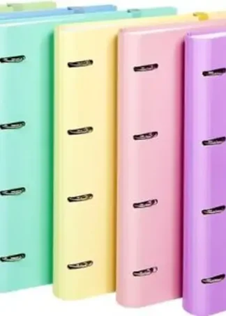 C/8 CARPEBLOCK SOFT A4 4/35MM CON RECAMBIO 100H PASTEL