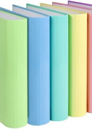 EXP 8 CARPETA ANILLAS SOFT A4 4/40MM CARTON FORRADO SURTID