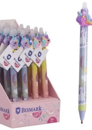 EXP 24 BOLIGRAFOS BORRABLES UNICORNIOS