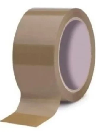 PAQ/6 ROLLO CINTA EMBALAJE MARRON 132MX48CM