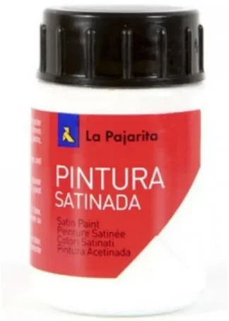 C/6 BOTE PINTURA SATINADA LA PAJARITA BLANCO 35ML L21