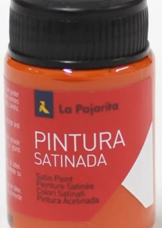 C/6 BOTE PINTURA SATINADA LA PAJARITA NARANJA L06