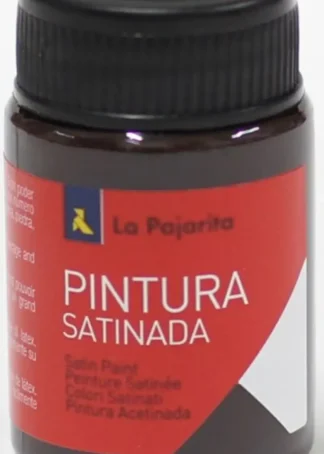 C/6 BOTE PINTURA SATINADA LA PAJARITA MARRON L10