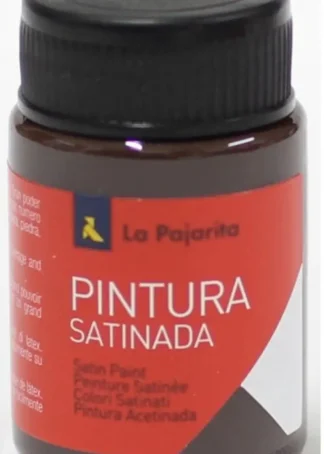 C/6 BOTE PINTURA SATINADA LA PAJARITA SOMBRA TOSTADA L15