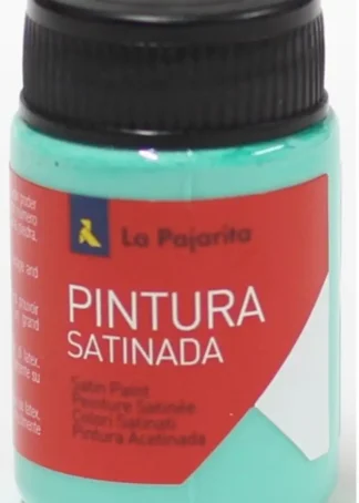 C/6 BOTE PINTURA SATINADA LA PAJARITA VERDE MANIGUA L18