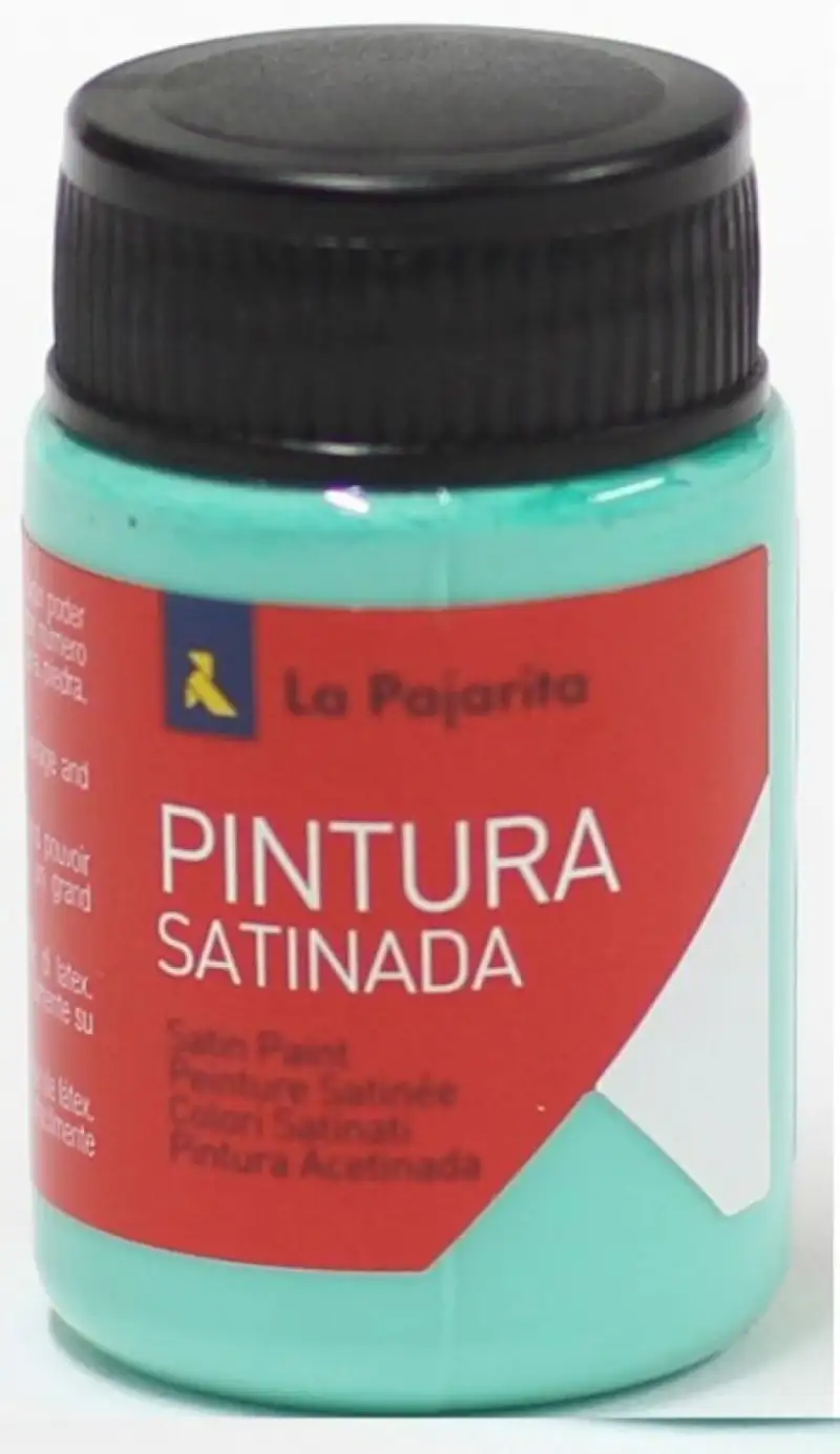 C/6 BOTE PINTURA SATINADA LA PAJARITA VERDE MANIGUA L18