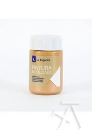 C/6 BOTE PINTURA METALIZADA LA PAJARITA ORO DUCADO 35ML