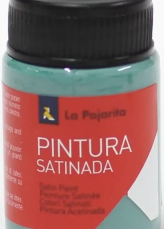 C/6 BOTE PINTURA SATINADA LA PAJARITA VERDE JADE L39