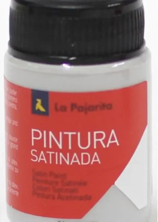 C/6 BOTE PINTURA SATINADA LA PAJARITA GRIS L40