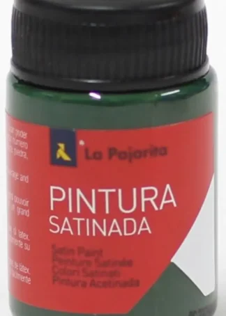 C/6 BOTE PINTURA SATINADA LA PAJARITA VERDE PINO L41