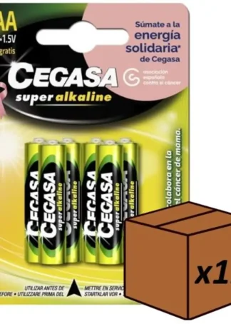 C/12 BLISTER 4+2 PILAS CEGASA SUPER ALCALINA AAA LR03