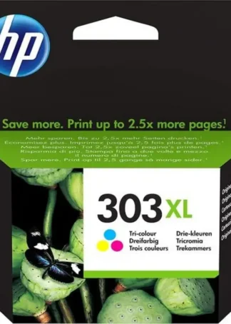 CARTUCHO TINTA ORIGINAL HP 303XL TRICOLOR T6N03AE