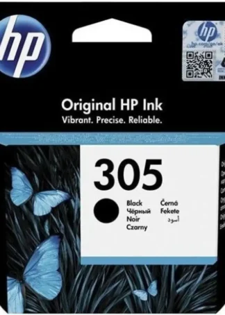 CARTUCHO TINTA ORIGINAL HP 305 NEGRO 3YM61AE