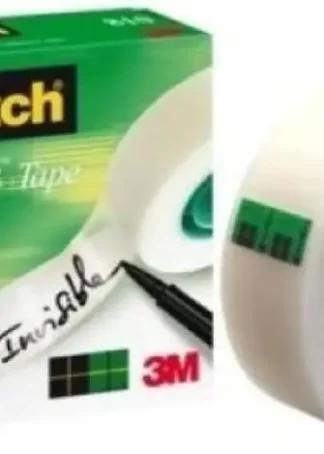 PACK 12 ROLLOS CINTA ADHESIVA SCOTCH MAGIC 33MX19MM