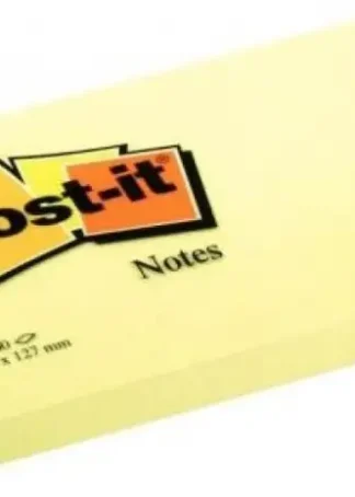 PACK 12 TACOS NOTAS POST-IT 655 AMARILLAS 76X127MM