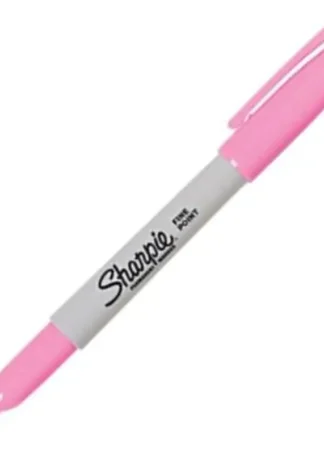 C/12 ROTULADOR SHARPIE PUNTA FINA ROSA PERMANENTE