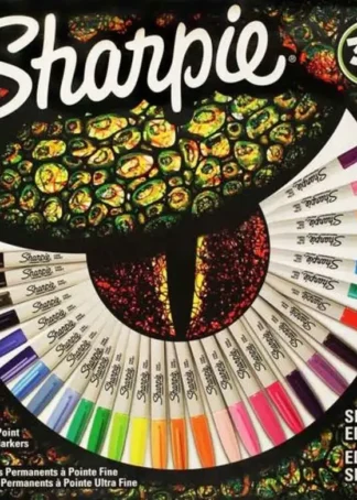 ESTUCHE 30 ROTULADORES SHARPIE COCODRILO COLORES SURTIDOS